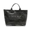 Letter Tote Bag Pvc Bag For Women Large Capacity Casual Daypack For School And Work