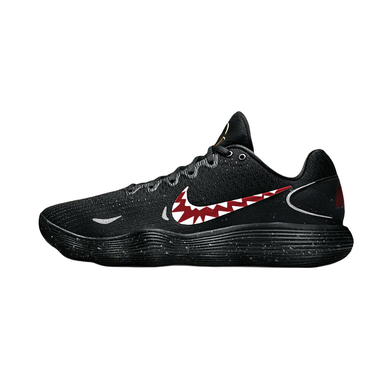 

Nike Hyperdunk 2017 Megalodon, Cool Innovation Space Abrasion Resistant Low top Basketball Shoes Men s Black IH0634-070(Team774-) 40.5