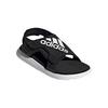 New Adidas Comfort Sandals Breathable Children's Sandals Black Children Aged 3-7 Years Old GY8386
