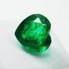 AA + NATURAL Green EMERALD 7.30 Ct Heart Shape Loose Gemstone CERTIFIED add-8hh 00E