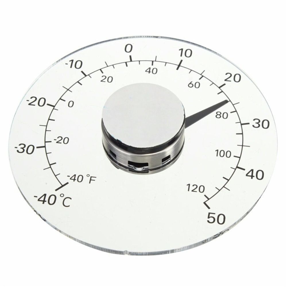 Clear Window Thermometer Mini Celsius Tester Outdoor Temperature Meter Garden Greenhouse