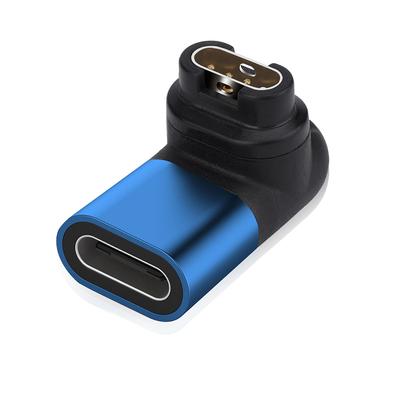 For Garmin Fenix 7/7S/7X/6/6S USB-C Charger Adapter Watch Charger 90 Degree Elbow Accessory Replacement Watch Charging Converter