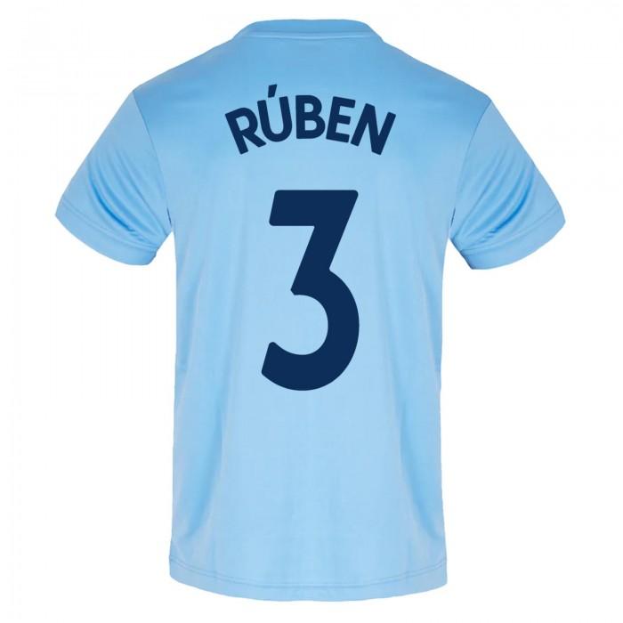 Manchester City FC Mens Ruben Dias 3 Polyester T-Shirt