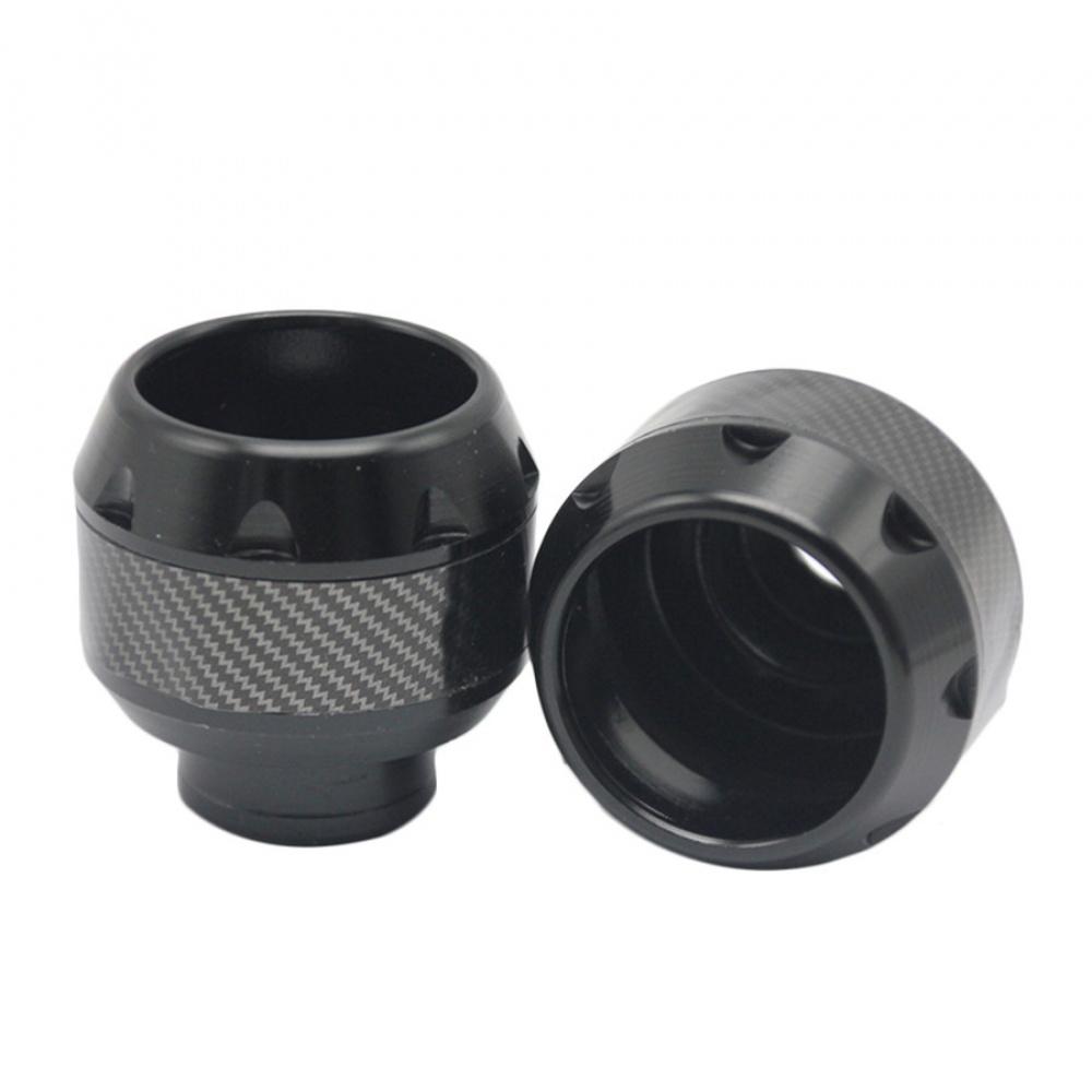 Motocycle Carbon Fiber Motorcycle Front Fork Frame Slider Crash Protection Red