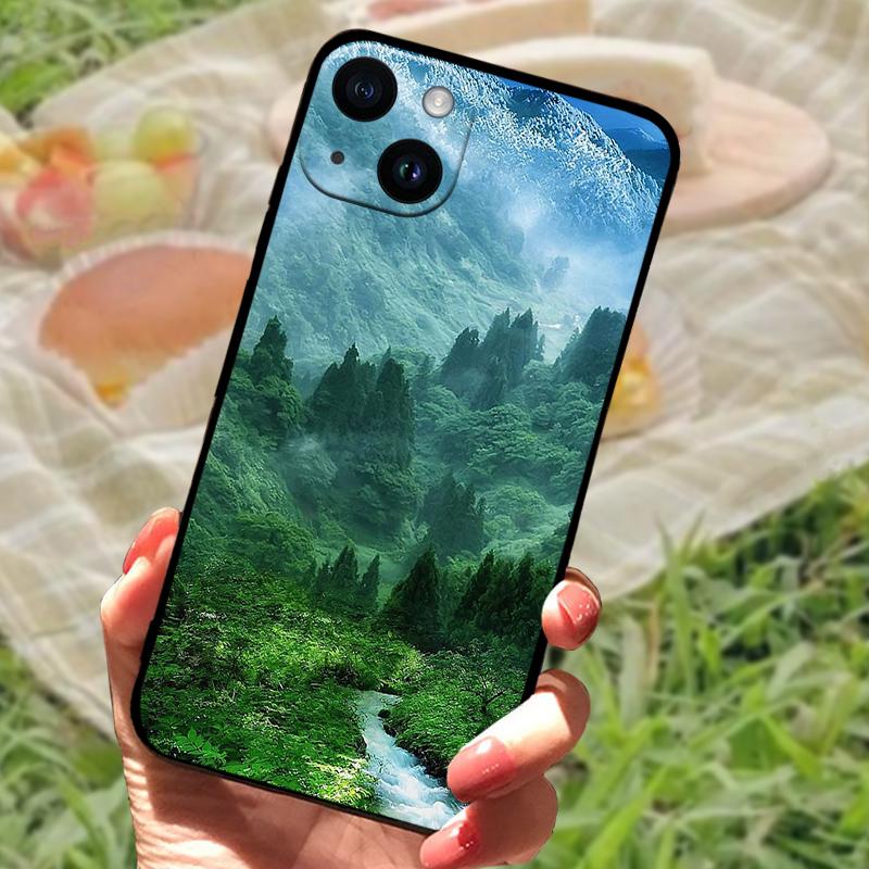 Cute Animal Phone Case For iPhone 15 Plus Soft Silicone TPU Shockproof Back Cover For iPhone 15 Pro Max 15Pro Protection Cases