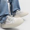Men Canvas Thick Sole Board Sneakers Breathable Height Boost Casual Shoes for School Walking Travel and Streetwear Sizes 39-46