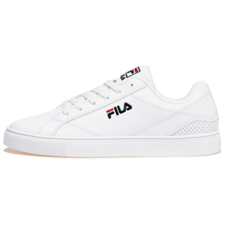 FILA Low top Skateboard Shoes Unisex White Korean Style 1XM01970F_100