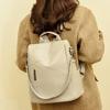 Large Capacity Women's Retro Fashion Backpack - Versatile European & American Style for Commuting
