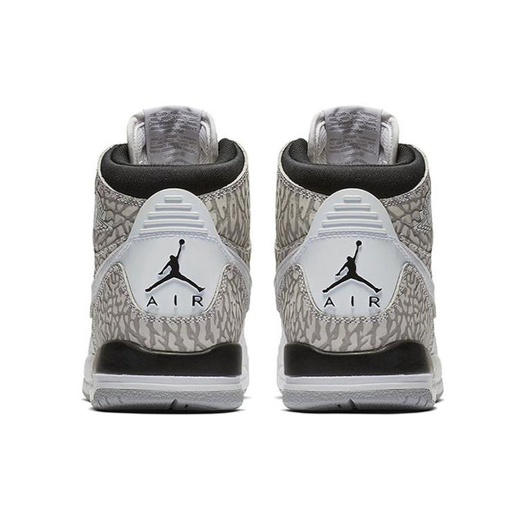 Air Jordan Legacy 312 Grade School 'Flip' (Unisex) White / White / Black Kids' Basketball Shoes AT4040 100