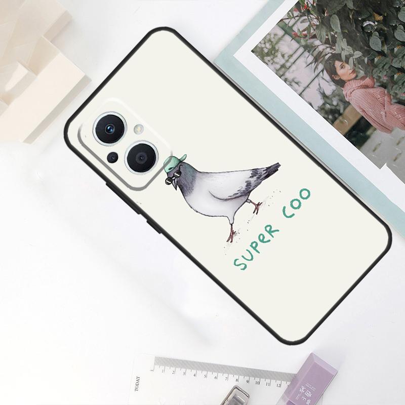 Pigeons Collage Case For OPPO Reno 10 Pro 11 F 8T 4Z 5Z 4 5 6 7 8 Lite OPPO Find X5 X6 Pro X2 X3 Lite Cover