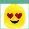Adorable Cute Smile Emoji Face Backpack For Kids Crafted With Plush Material