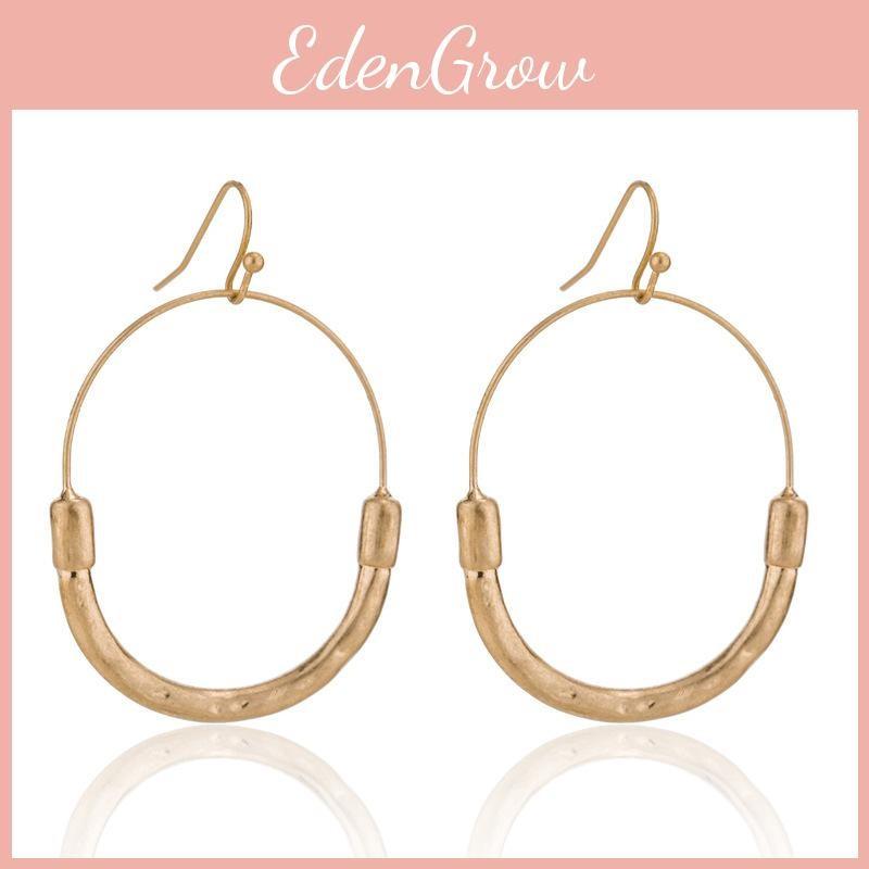 Stylish Geometric Earrings For Women Chic Alloy Modern Accessories Fashion