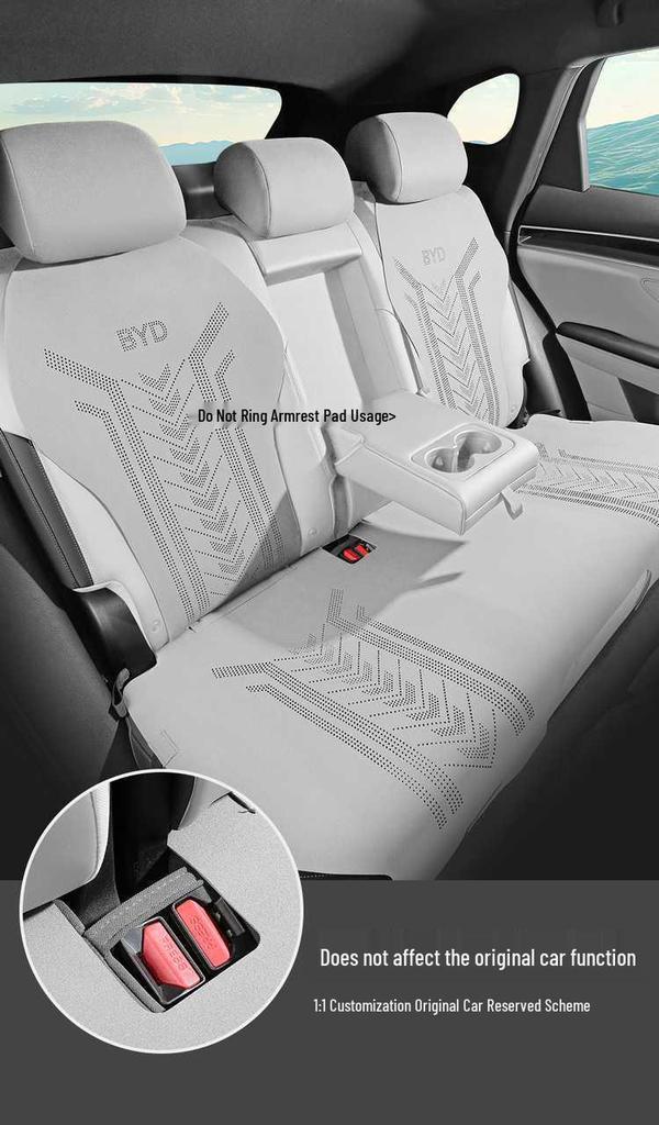 BYD Seagull 05 DM-i All-Season Breathable Car Seat Cushion, Semi-Enclosed, Universal Fit
