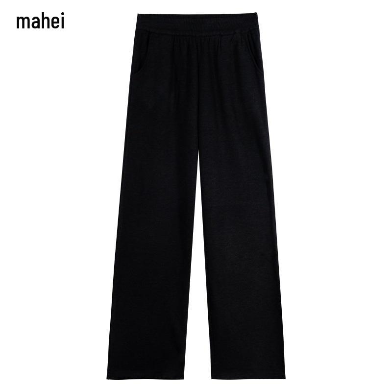 

A368 Soft Gold Straight-Leg Pants L