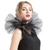 Mode Viktorianischer Falscher Kragen Abnehmbarer Klassischer Jabot-Kragen Vintage Rüschenspitze Bekleidungszubehör Bühne