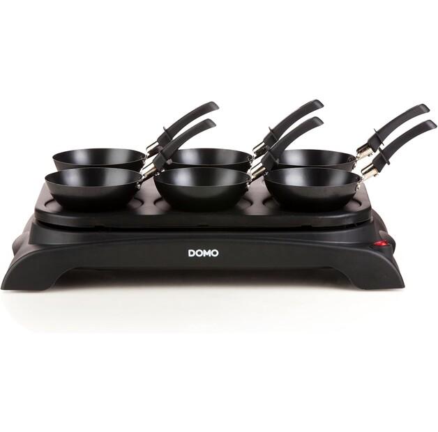 Раклетница Domo DO8710W Family Party-Wok-Set/Pancake-Maker Gourmet-Set