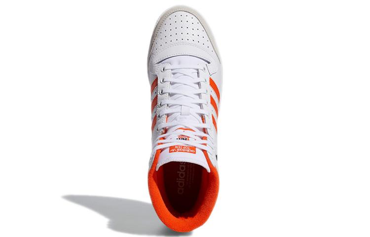 adidas Originals Top Ten High White Team Orange S24136