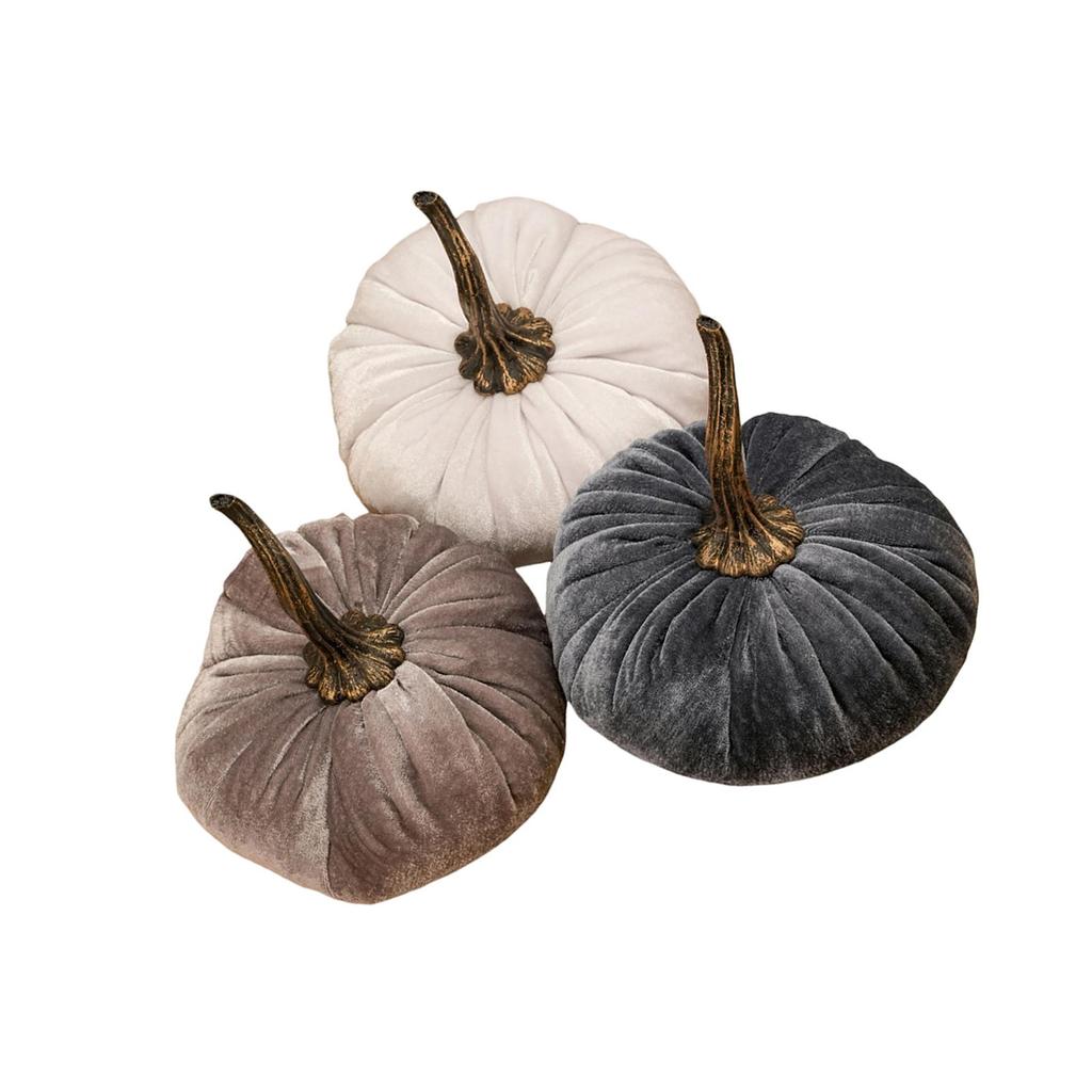 Pumpkin Trio for Thanksgiving Home Decoration