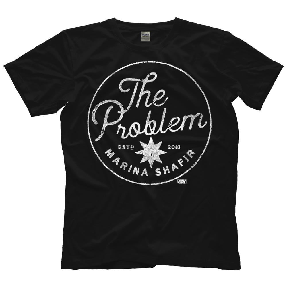 Marina Shafir  The Problem AEW Official TShirt Unisex T-Shirt XXL