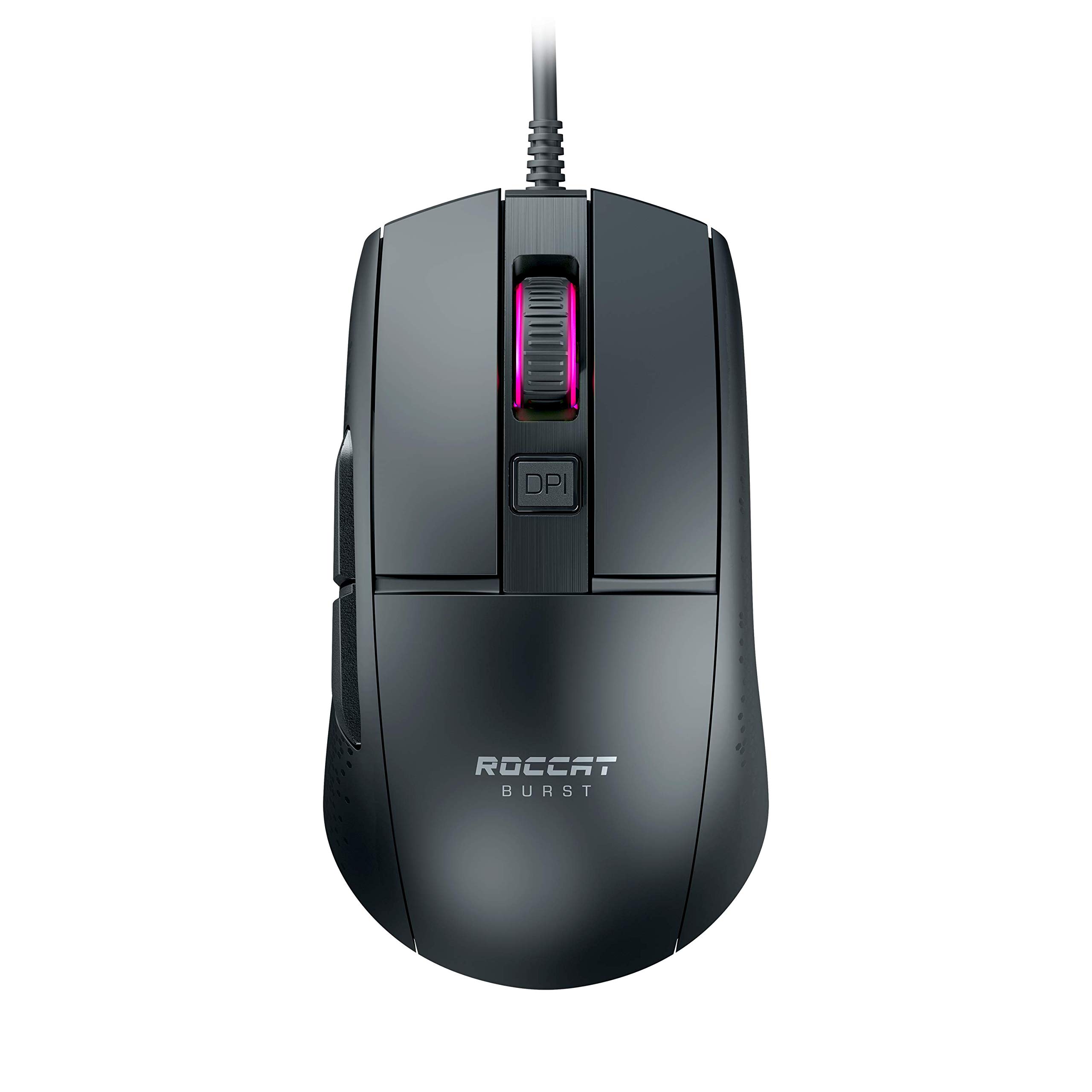 

Ігрова миша ROCCAT Burst Core Ultra Light Optical Core Black Titan Switch Optical PixArt PMW3330 Internal Honeystone Side German Design Dealer чорний