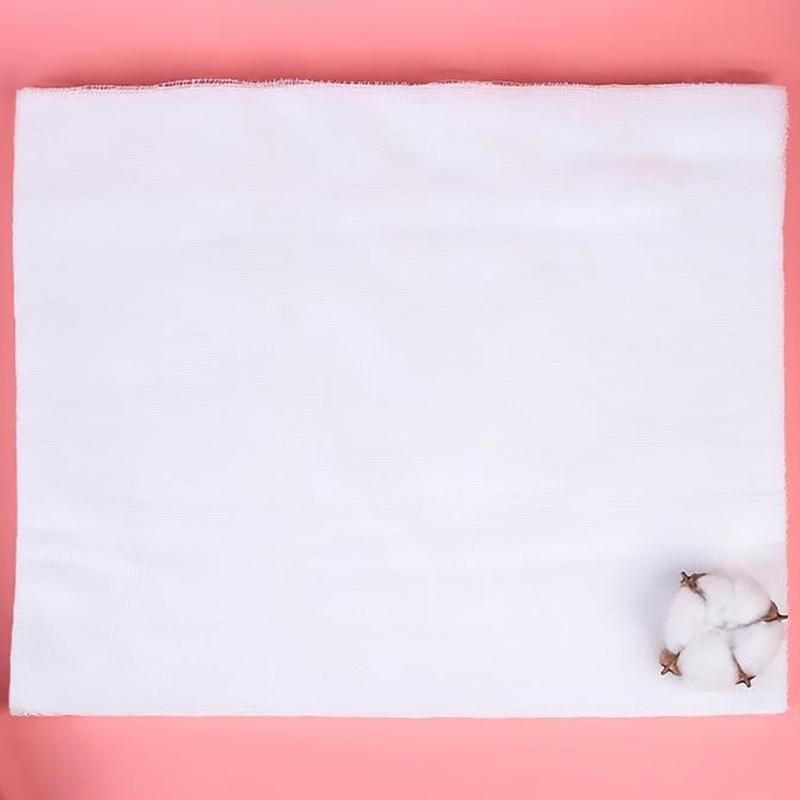 Lot de 100 masques de gaze jetables pour le visage, en papier, pour salon de beauté, bloc de gaze spécial, feuille faciale prédécoupée, papier en fibre de peau