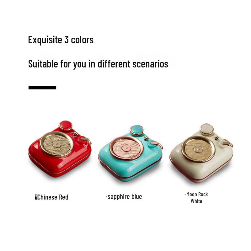 Elvis P3 Portable Retro Bluetooth Speaker