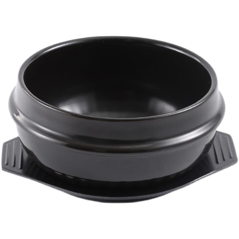Pentola in Argilla Coreana per Bibimbap e Doenjang Jjigae - Casseruola Resistente alle Alte Temperature per Cucina Autentica.