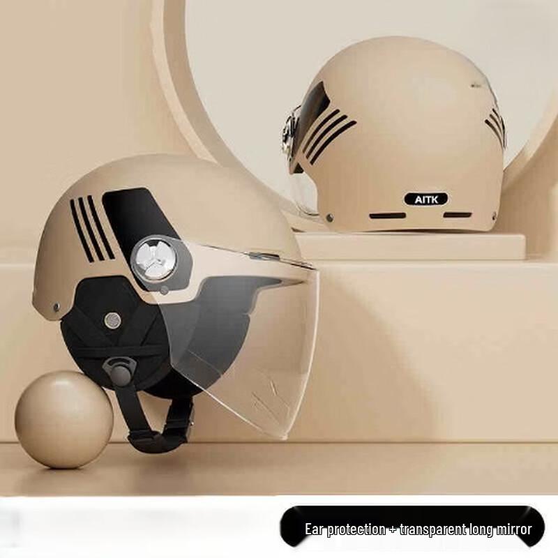 LIS Mips Electric Motorcycle Half Helmet
