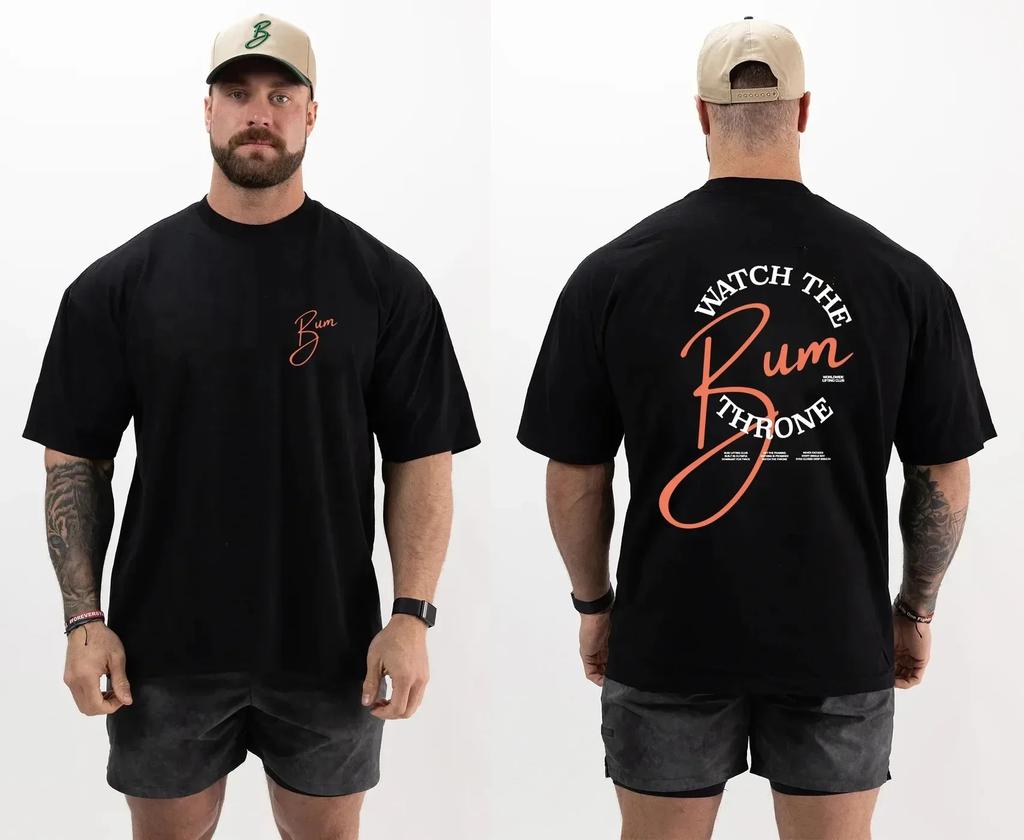 Gym CBUM Košile Cvičební trička Merch Camiseta Thavage Pánské oblečení Cbum Fitness Polera Chris Bumstead Raw Overd Trička#Barva(13)