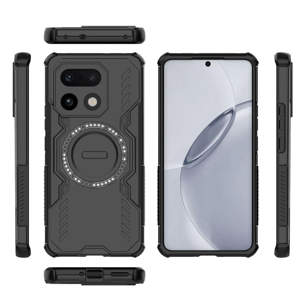 For Oppo Realme 16 Pro Plus Magnetic Phone Case, Strong Magnetic Heat Dissipation Phone Case Cover for Oppo Realme 16 Pro Plus