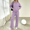 Women's Casual Hoodie Sweatpants 2 Piece Set with and Pockets Athletic Tracksuit
