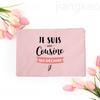 Best Cousin In The World French Print Makeup Bag Pouch Women Travel Neceser Toiletry Storage Bags Cosmetic Bag Gift for Cousins