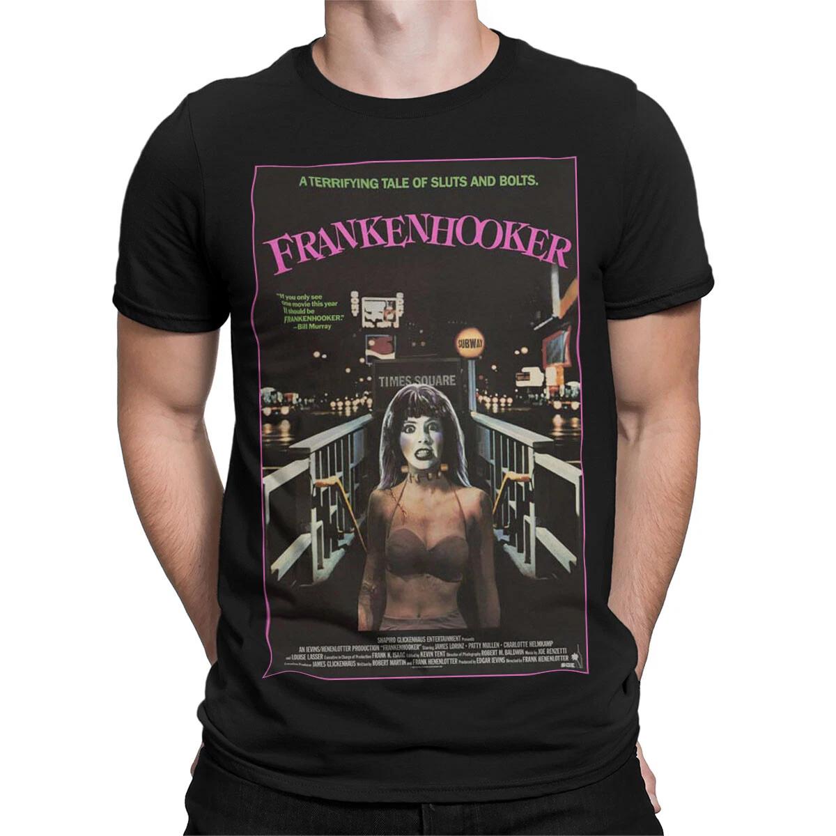 Frankenhooker Horror Film Movie Poster Unisex T Shirt Graphic Tee Top S