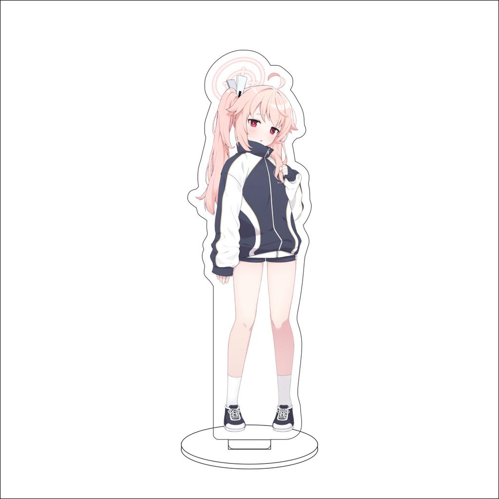 16CM Anime Blue Archive The Animation Cosplay Ornaments Takanashi Hoshino  Acrylic Stand Figure Stand Halloween Gifts