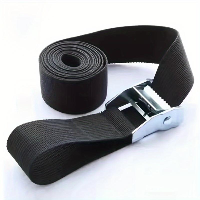 Heavy-Duty Adjustable Snap-On Straps Nylon Belt for Cars Motorcycles & Bicycles Secure Cargo & Luggage Fastening Solution with Buckle and Loop Closure