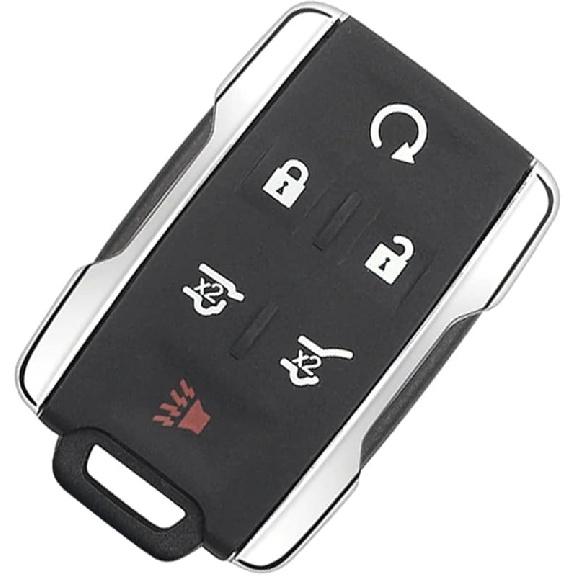 Replacement Smart Keyless Entry Remote Control Key Fob Case Cover for GMC Yukon Sierra 1500 Chevy Chevrolet Suburban Tahoe Car Key Fob Shell