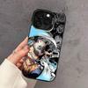 Demon Slayer Cartoon Anime Frosted Case for iPhone 17 Air 16 E 15 14 Plus 13 12 Mini 11 Pro Max Acrylic Sheet Silicone Cover