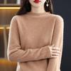 Women Sweater 100% Merino Wool MODERN NEW SAGA Winter Wool Turtleneck Knit Pullover Autumn Jumper Female Knit Tops