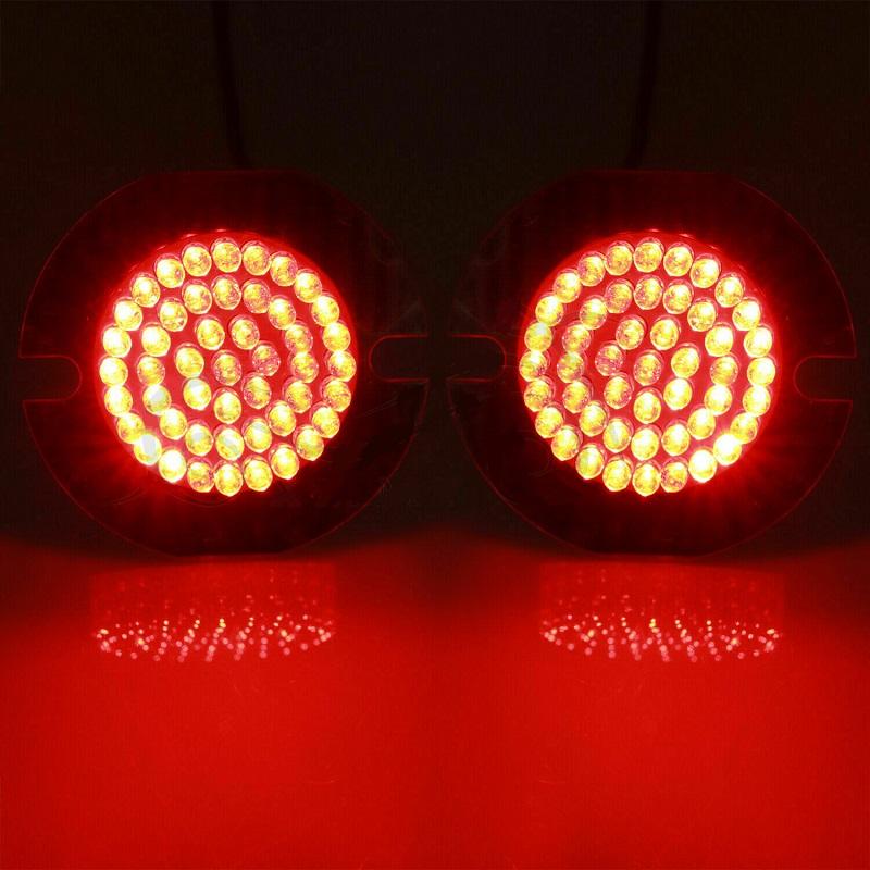 Motorcycle LED Turn Signal Insert Kit 1156&1157 For Harley Electra Glide FLHT Road King