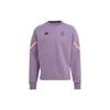 Adidas Real Madrid Designed For Gameday Crew Sweatshirt Men's Purple HY0639