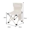 Travel Ultralight Folding Chair Strong Load Bearing Outdoor Camping Chair Portable Beach Chair Hiking Picnic Seat Tool