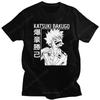 Funny Unisexs Katsuki Bakugo Boku No Hero Academia TShirt Cotton Anime Tee Shirt Short Sleeve Unisexga All Might Tshirt Merch Tops