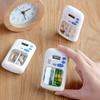 Mini Portable Pill Reminder Drug Alarm Timer Electronic Box Organizer LED Display Medicine Case Alarm Clock Reminder Pill Box