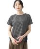 AC by Alpha Cubic Printed Dolman Pullover and UV Size 351642 (Cooling Protection), Women's, Charcoal,