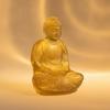Seated Buddha Statue Ornament Decorative for Temple, Desks