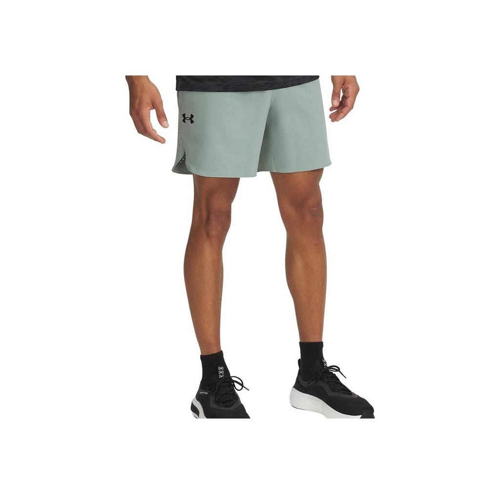 Under Armour Vanish Elite Training Casual Woven Minimalist Three-Quarter Sports Shorts Men shorts Light-Green 1376782-348