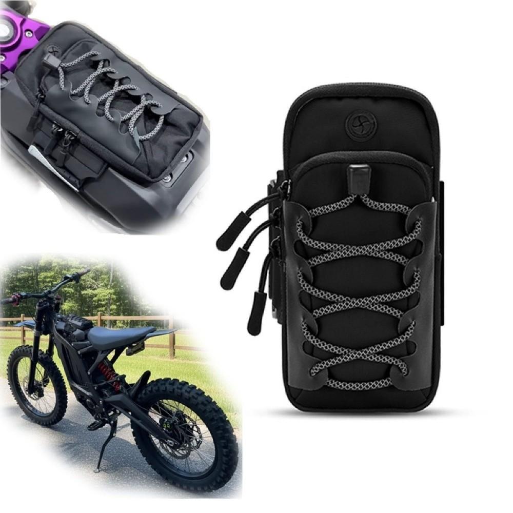 Reflective Cord Trim Sports Arm Bag Double Zipper Wrist Pouch Outdoor Pouch  Daily Outdoor