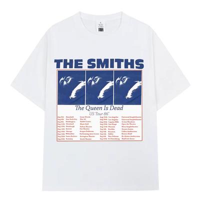 The Smiths The Queen Is Dead T Shirt Y2K Band Tee Mens Unisex Graphic Top