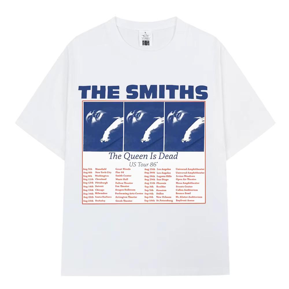 The Smiths La Regina È Morta Maglietta Y2K Maglietta Band Uomo Unisex Top Grafico