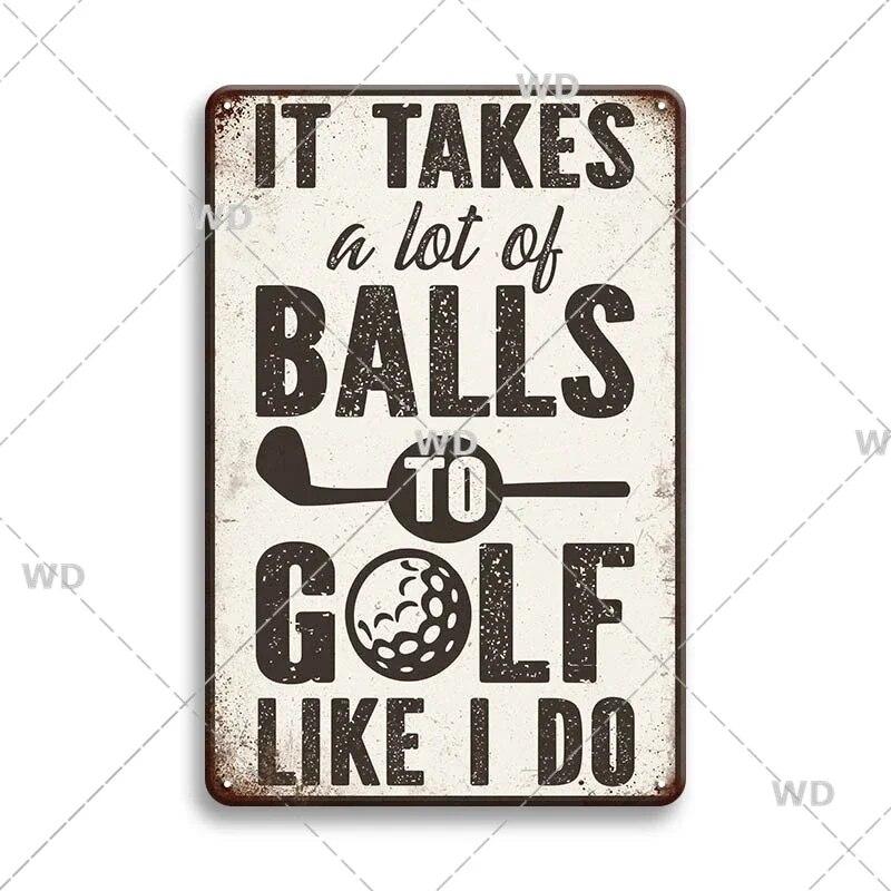 Retro Funny Sentence Tin Sign Decorative Vintage Plaque Metal Sign Decor Metal Plate for Garage Man Cave Bar Pub Home Wall Decor